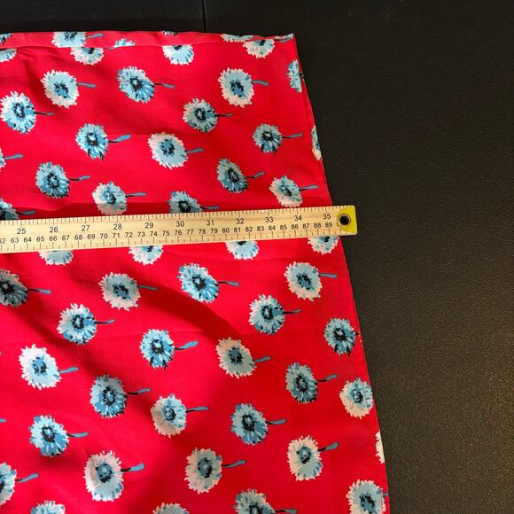 J. Crew Red Floral Midi Dress - Picture 9 of 12